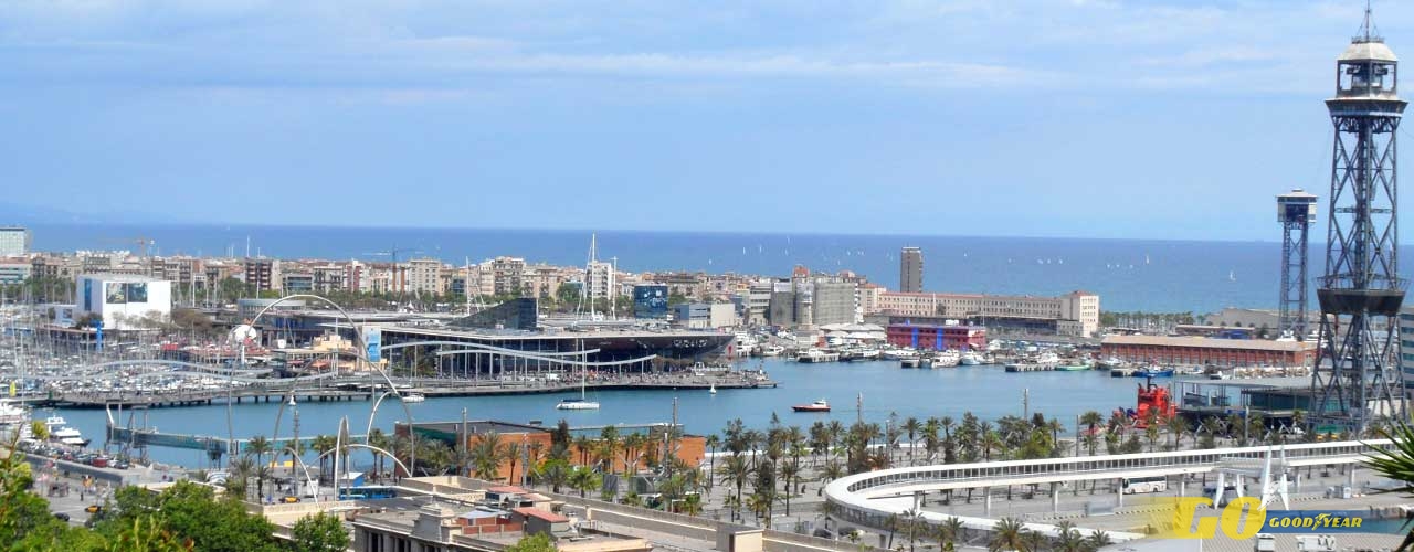 Vista de la Barceloneta y el puerto - Kilometrosquecuentan