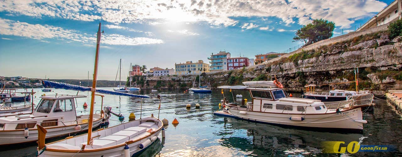 Puerto en Menorca