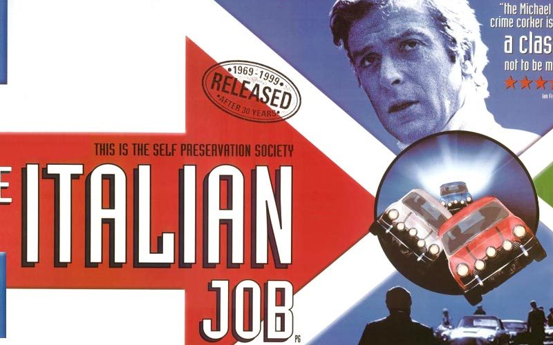 Los coches de The Italian Job